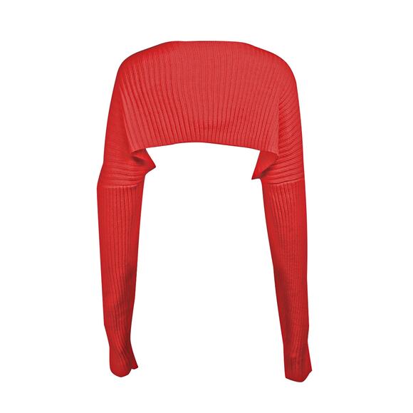 Cropped Knit Bolero Cardigan - Picture 3 of 4